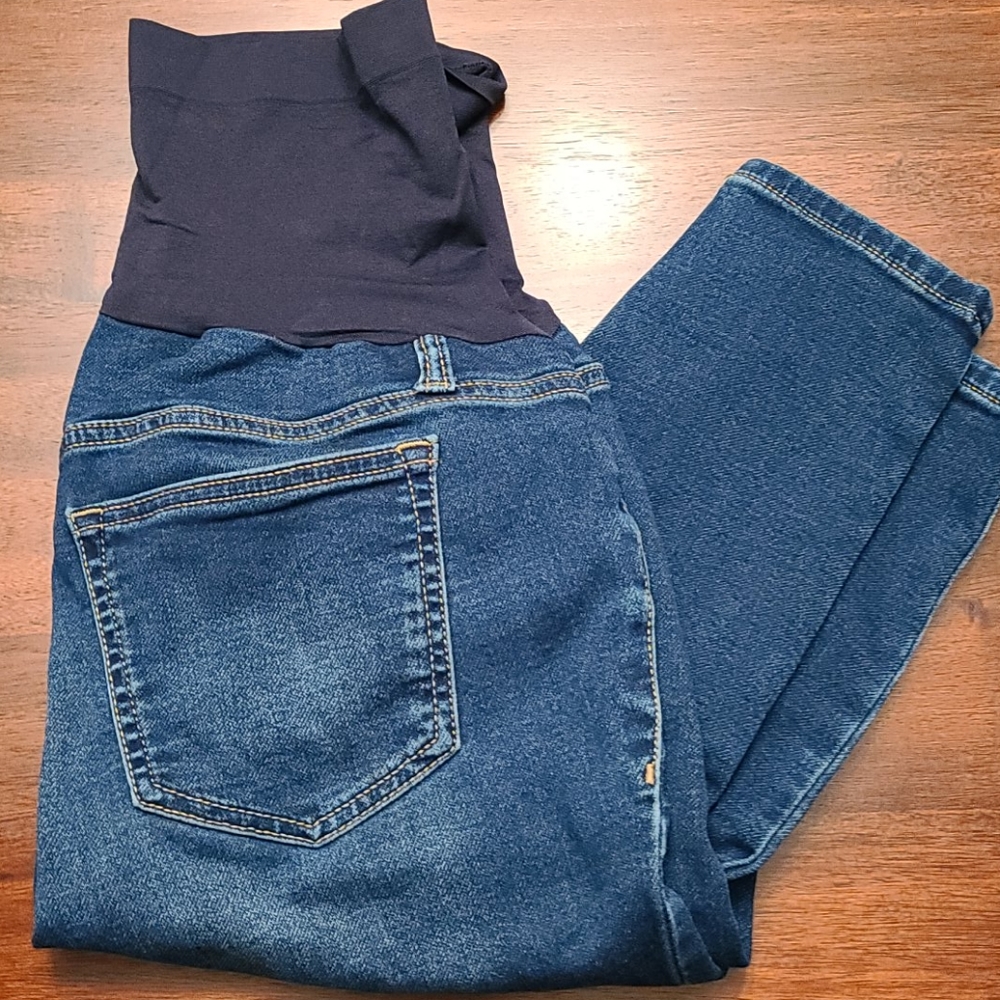 A Glow Maternity jeggings size 10
